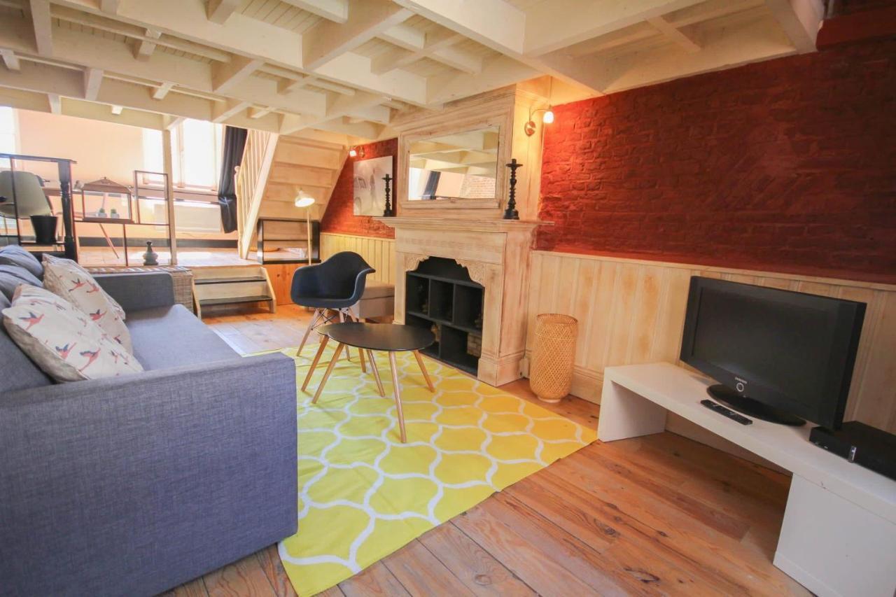 Old Lille - Superb Loft-Type Terrace! Rijsel Buitenkant foto