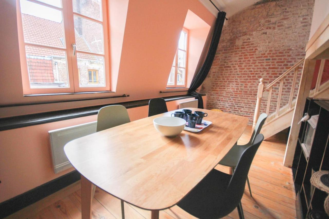 Old Lille - Superb Loft-Type Terrace! Rijsel Buitenkant foto